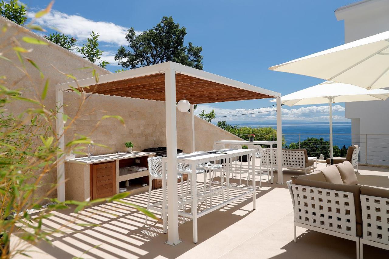Modena Maris-Heated Pool-Grill-Relax-Jacuzzi Apartments Ičići エクステリア 写真